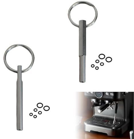 Yuiturt 2 Cacciavite ovale per Nespresso – Chiave a testa ovale con 12 anelli in gomma