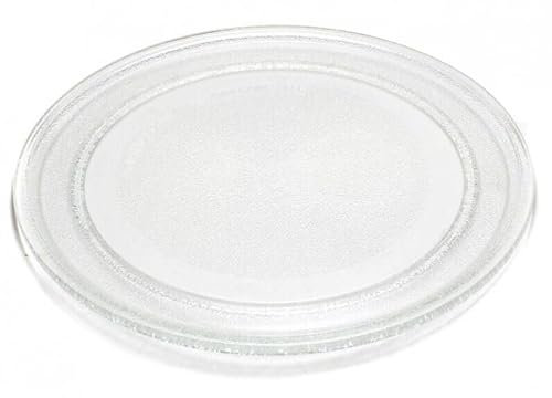 Universal 3390W1G005A Microwave Plate Glass Turntable 24.5cm Without Retainer Compatible for LG NNE225MB NN-E225MB NNE255WB NN-E255WB NN-K105