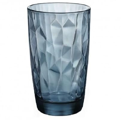 Vaso Diamante Alto 47cl Azul (6 Unidades)