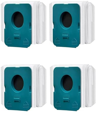 YIKRAOS Sac à poussière de Rechange Compatible avec l'aspirateur Balai sans Fil Samsung Bespoke Jet VS20A95923W Sac à poussière for Station de Nettoyage Automatique(Silver)