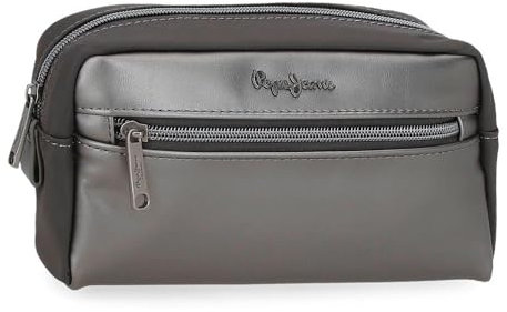 Pepe Jeans Ruby Trousse beige 23,5 x 11 x 7,5 cm Polyester et PU by Joumma Bags, Beige, Talla única, Trousse de toilette