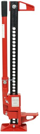 33 Wagenheber bis 3 Ton und Hubhöhe 15 cm bis 70 cm, Farmheber Offroad Farm Jack, Stockwinde für Geländewagen, SUV und ATV, Allzweckheber aus Stahl