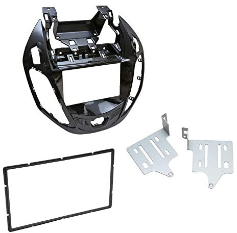 Doble DIN Coche Radio CD Placa Caja Estereo Adaptador Panel para Apto para Ford B MAX