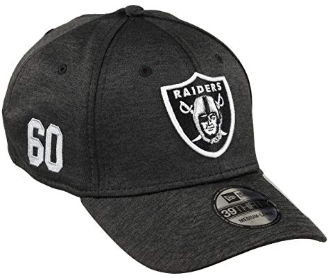 New Era Las Vegas Raiders NFL Established Number 39Thirty Stretch Cap - S-M (6 3/8-7 1/4)