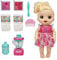 Baby Alive Magical Mixer Baby Doll Strawberry Shake Age 3+ with Blender Accessories, Drinks, Wets, Eats, Blonde Hair Toy for Children Aged 3 and Up
