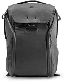 Peak Design Everyday Backpack V2 Foto-Rucksack 20 Liter Schwarz mit Laptopfach und Tablet-Einschüben (BEDB-20-BK-2)