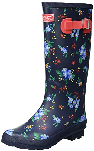 Stivali in gomma naturale regolabili da donna Fairweather II con fodera in cotone