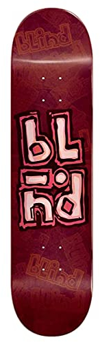 Skateboard PP OG Stacked Stamp RHM, 8.0 x 31.6, Rot