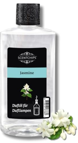 Scentchips® Duftöl Jasmin – Aromaöl für Diffuser & Duftlampen – Raumduft & Parfümöl – Nachfüllflasche 475ml