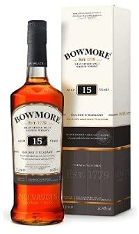 Bowmore 15 Yo Islay Single Malt Scotch Whisky 1 Litro