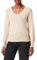 Naf Naf Damen WOOLMY Pullover, BEIGE Chine, L