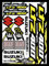 Extreme Graphics Suzuki LTZ 400 Fox Aufkleber, Gelb