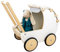Meppi Puppenwagen Koala aus Holz für Babypuppen bis 40 cm