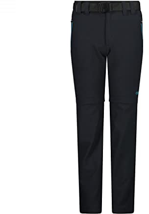 CMP - Stretch-Zip-off-Hose für Kinder, Anthrazit-Riff, 98