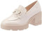 s.Oliver Damen Loafer mit Absatz Blockabsatz Elegant, Beige (Beige Patent), 41 EU