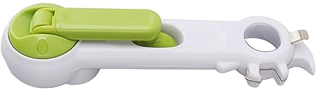 6 in 1 Multi Use Can Opener, Easy to Hang Manual Tin Opener Can Opener Best Kitchen Gadget for Kitchen