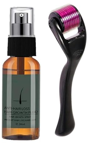 Bart-Wachstums-Set für Männer,Bartwachstumsöl Aktivator Serum, Bartroller mit Bartwachstumsöl, Bartpflege-Werkzeuge für Bart Verdickung