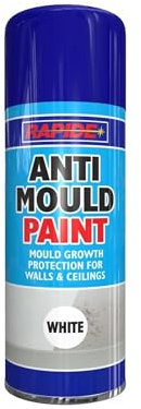 PEBBLE HUG Anti Mould wall Spray Paint Condensation Paint Reduces Wet Walls Ceilings Anti-Mould Tough Matt, 3-In-1 Action, No Cfcs, Excellent Coverage, 400ml (Pack of 1)