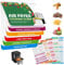 Air Fryer Cheat Sheet Magnets Cooking Guide Booklet, Air Fryer Cooking Guide Air Fryer Magnetic Cheat Sheet Set Quick Reference Cooking Times Chart Guide Air Fryer Accessories for Cooking (Style 1)