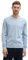 TOM TAILOR Herren Strickpullover mit V-Ausschnitt, 37709 - Light Dove Blue Melange, XXL