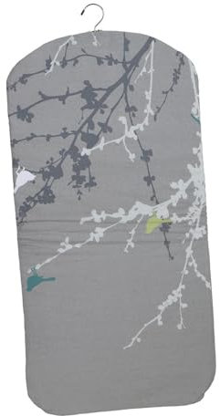 LOVIVER Planche à Repasser Suspendue pour Défroisseur de Vêtements Table à Repasser Pliable Coussin de Défroisseur pour Vêtements, Gris