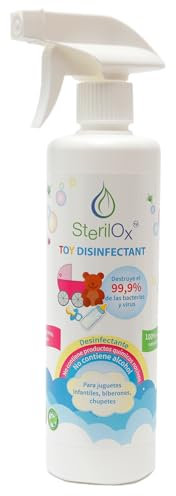 SterilOx Toy 500 ml – Desinfektionslösung – auf Basis von hypochloriger Säure (HOCl) für Hände, Spielzeug, Möbel, sicheres Desinfektionsspray für Babys und Kinder.