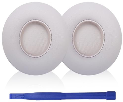 Solo 4 Replacement Ear Pads Cushions for Beats Solo 4 Headphone,Earpads with Soft Protein Leather, Solo4 Noise Isolation Memory Foam Ear Cushions (Pink)