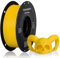TINMORRY Glasfaser PETG Filament 1.75mm, hohe Schlagzähigkeit PETG GF 3D Druck Filament, Haltbarkeit & Steifigkeit, Passend für die meisten FDM 3D Drucker, 1 KG 1 Spule, Frosted Carter Gelb