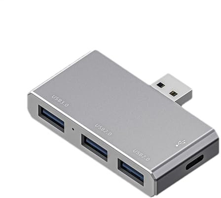 Laptop Docking Stations - Desktop Docking Station, Laptop Port Replicator | 4-in-1 Docking Station for 3 Monitors, AC Station