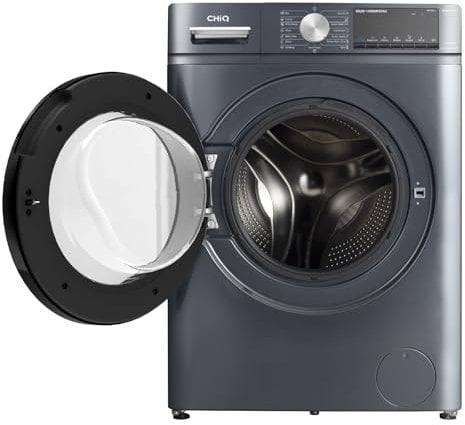 CHiQ CFL80-14586IM3XAU, Front Load Washing Machine 8kg,Space Pro, Counter Depth, Large Drum, Stable Inverter Motor