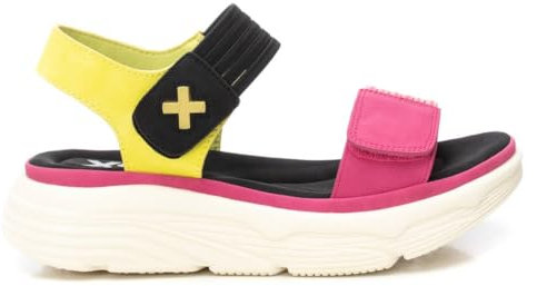 XTI - Sandalia Mujer Fucsia - Calzado Cómodo y Versátil - Moda casual - Modelo 14398606 (Talla 36)