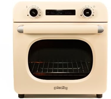 GETCRAFTING 18L Beige Sublimation Oven for Tumblers, Mugs, Water Bottles, Bowls & Bulk Printing – Perfect for Sublimation Blanks with Even Heat Distribution