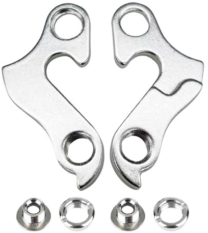 2 PCS Adaptador Desviador Cambio Trasera para Bicicleta Aleación de Aluminio Bicicleta de Montaña de Cambio Trasera Cambio Trasero para Ddesviador, Compatible con la Mayoría de Las Bicicletas