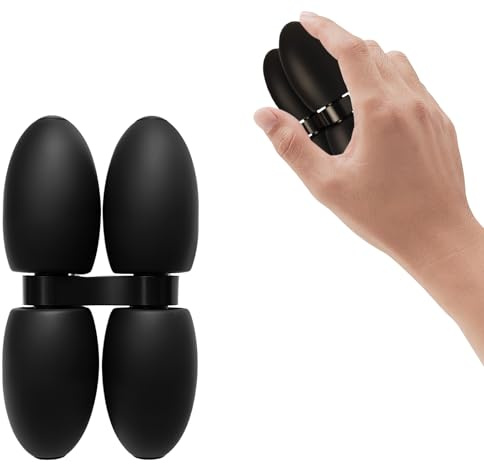 7JI Handheld Silent Rolle, Handfläche Druckreduzierung Spielzeug, EDC Toy, Hyperaktivität Spielzeug, Anti-Stress Toys, Ergonomisch, Erwachsene Hände entspannen, geeignet für Büro, Reisen