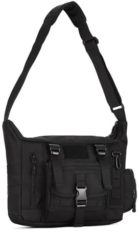 Svapo 14 Zoll Laptop Umhängetasche Herren Sporttaschen Mann Taktischer Einzelrucksack Herren A4 Dokument Molle Messenger Bag