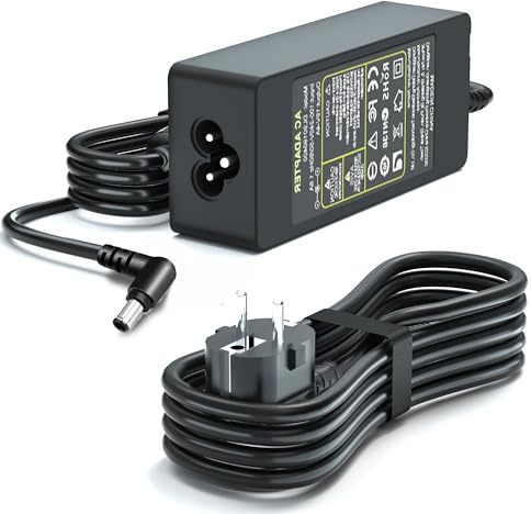 19,5V Ladegerät für Sony Bravia KDL-49WD755 KDL-40 KDL-42 KDL-48 KDL55 | 19,5V Netzkabel für PSE 50072 EU KDL48W705C KDL49WD757 ACDP-085E02 W600 W650A W700B W800B