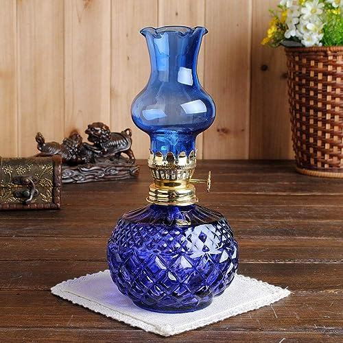 20 cm Petroleumlampe Aus Glas, Klare Petroleumlampe, Laterne, Klassische Retro-heimdekorationslampe, Festivaldekoration, Öllampe, Notbeleuchtung Für Drinnen Und Draußen