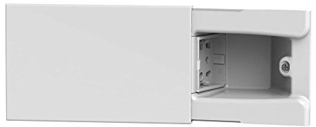 4Box 4B.01.H21 Presa a Scomparsa per Scatola da Incasso a 3 Moduli Completa, Bianco