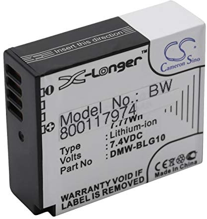 vhbw Akku Ersatz für Leica BP-DC15E, BP-DC15 für Kamera (980 mAh, 7,4 V, Li-Ion)