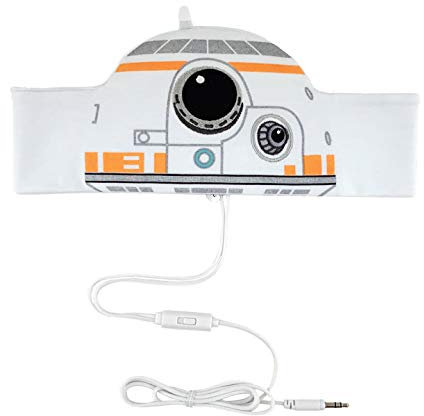 Star Wars Kids Headphones with Headband Parent Volume Limited with Ultra Thin Stereo Speakers & Super Soft Headband, Toddlers & Children’S Earphones for School, Home & Travel