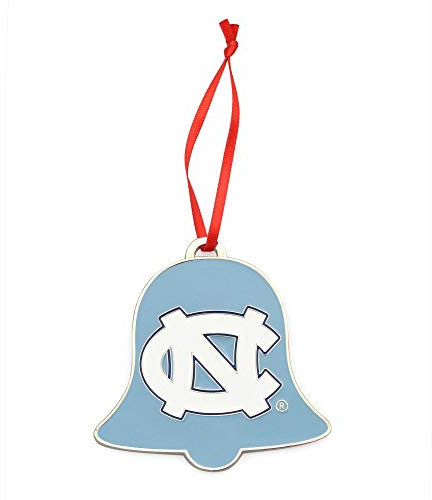 Collegiate Pulse North Carolina Tar Heels (UNC) NCAA Glockenförmige Metall-Weihnachtsdekoration