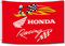 ENMOON Rote Flagge für Hon da Bird Racing Man Cave, 90 x 150 cm, lebendige Farben, 150D-Polyester-Banner mit Messingösen (roter Vogel)