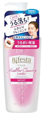 Bifesta Micellar Cleansing Water Moist Wipe Type Moist Moisturizing Toner Derived Oil Free Fragrance Free 400ml