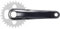 Shimano Unisex – Erwachsene Deore XT Kurbelarmsatz, schwarz, 165 mm