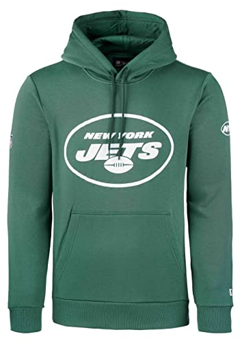 New Era - NFL New York Jets Team Logo and Name Hoodie - Jets Grün Farbe Jets Grün, Größe M