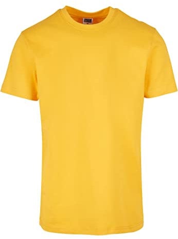 Urban Classics Men's Basic Tee T-Shirt, Californiayellow, 4XL