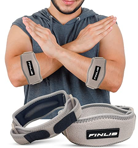Epicondylitis Ellenbogenbandage für Herren, 2 x Ellenbogenbandage, Schmerzlinderung, Tennisarm, Epicondylitis, Erholung von Bewegungen, Epicondylitis für Damen, Ellenbogenbandage, Sehnenentzündung,