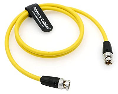 Alvin's Cables 12G BNC Cavo coassiale HD SDI BNC maschio a maschio Cavo originale per videocamera 4K 1M | 39,4 pollici