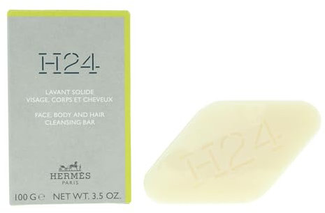 HERMES H24 FACE & BODY SOLID CLEANSER/soap/ Seife100 G