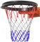 PRIMUZ Basketballnetz, Basketball-Netz, Hochwertiges Polyester, Blau, 52x52x6cm, für Basketball, Indoor/Outdoor